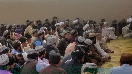 Community Meeting in Afghanistan
