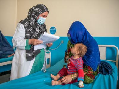 Afghanistan Health Emergency Response (HER) Project. Photo: Aziz Karimi/UNICEF