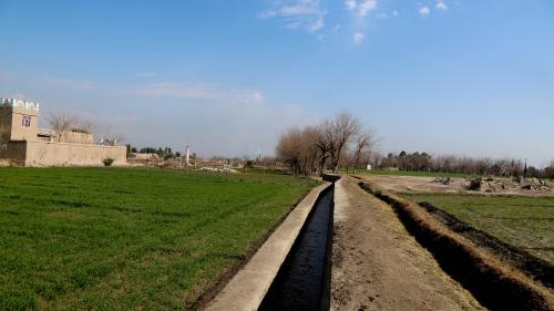 Irrigation canal. Photo: World Bank